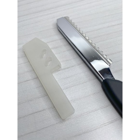 10 Blades + Professional Hair Styling Thinning Texturizing Cutting Feather Razor - Picture 5 of 8